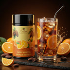 Natural Tea "Energy boost" with Orange and Chocolate flavor