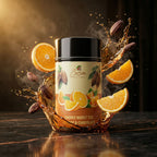 Natural Tea "Energy boost" with Orange and Chocolate flavor